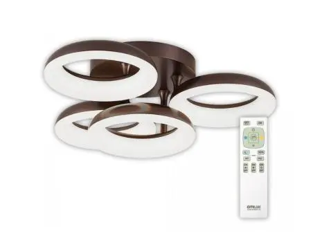 Люстра с пультом Citilux Паркер CL225145R MAYTONI